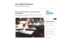 Desktop Screenshot of josemiguelherrero.com